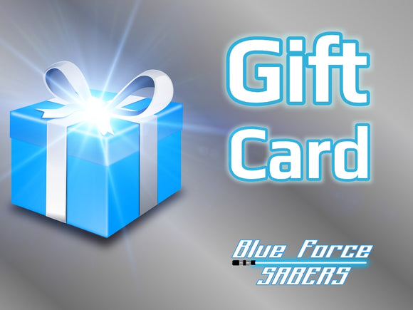 Blue Force Sabers Gift Card