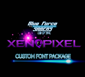 XenoPixel Soundboard - Custom Font Package