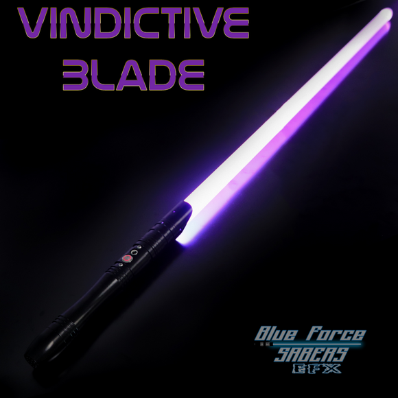 double bladed lightsaber purple